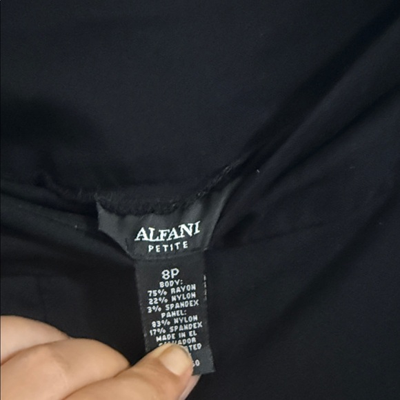 Alfani Petite Black Trousers - Picture 2 of 2